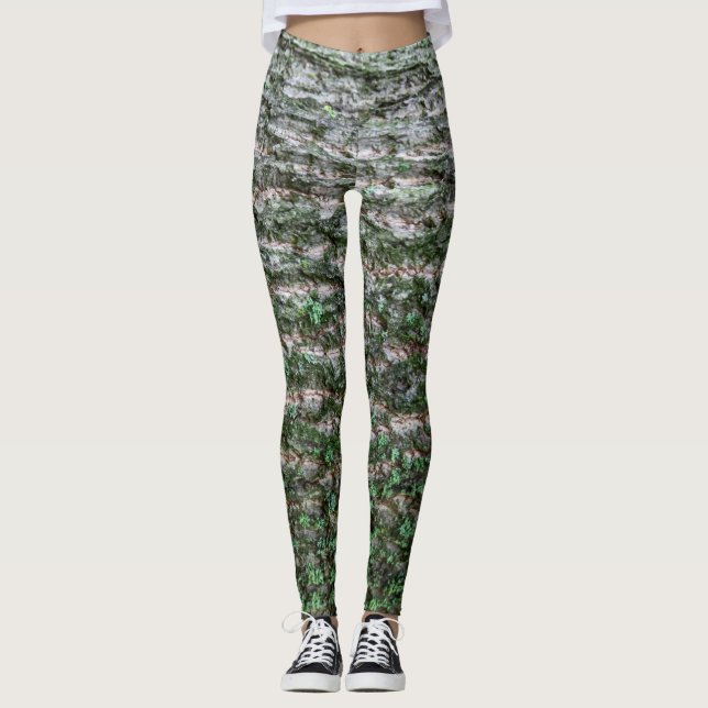 Tulip träd mönster leggings (Framsida)