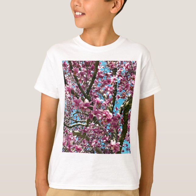 Tulip Träd T Shirt (Framsida)