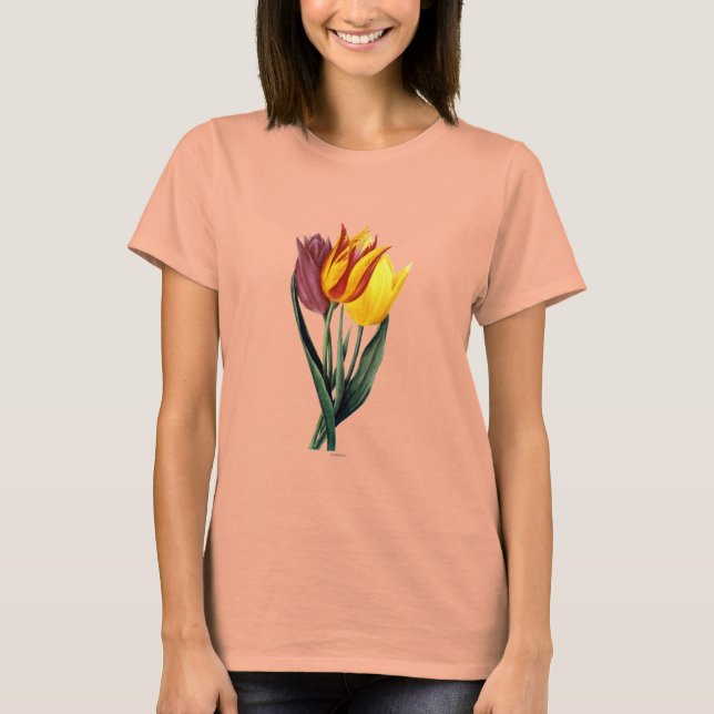 Tulip (Tulipa Gesneriana) T-shirt (Framsida)