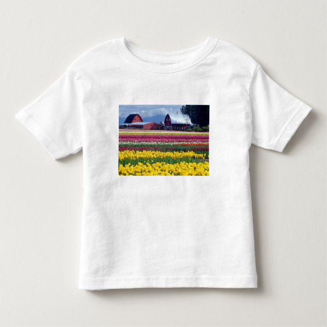 Tulip visning fält t shirt (Framsida)