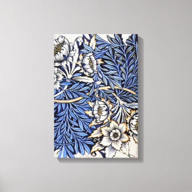 "Tulip & Willow" av William Morris Canvastryck (Framsida)