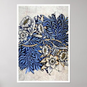 "Tulip & Willow" av William Morris - Skriv ut Poster