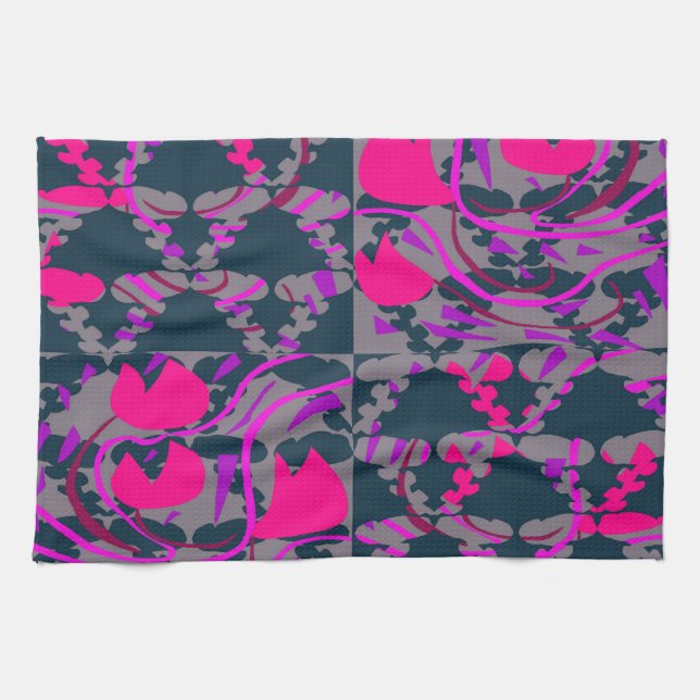 Tulipbulbs Roses Kökshandduk (Horisontell)