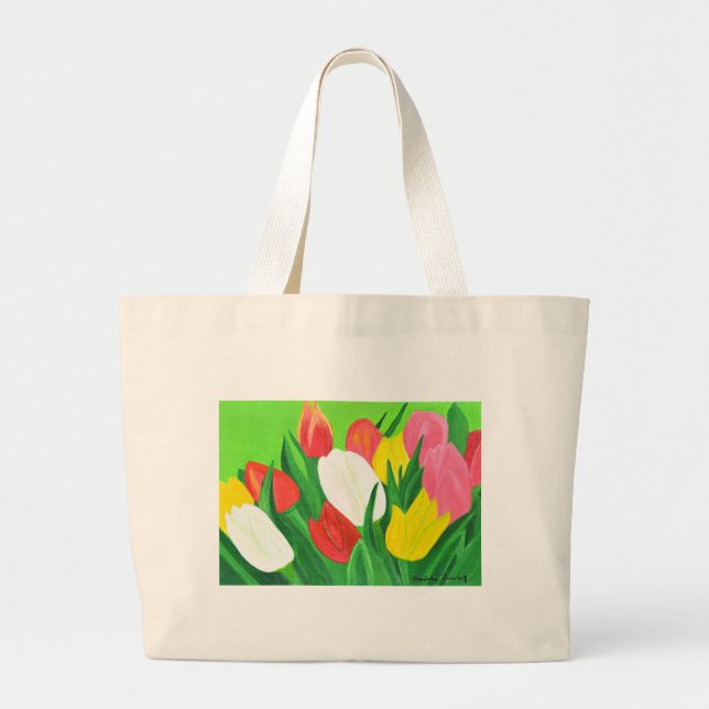 Tuliper2 Jumbo Tygkasse (Framsidan)