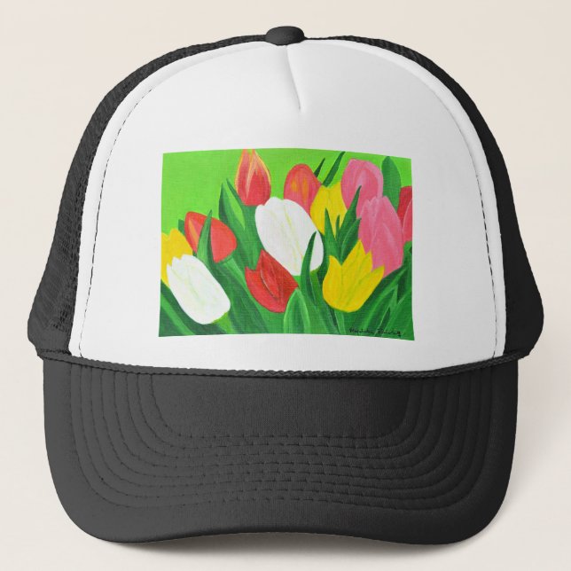 Tuliper2 Truckerkeps (Framsida)