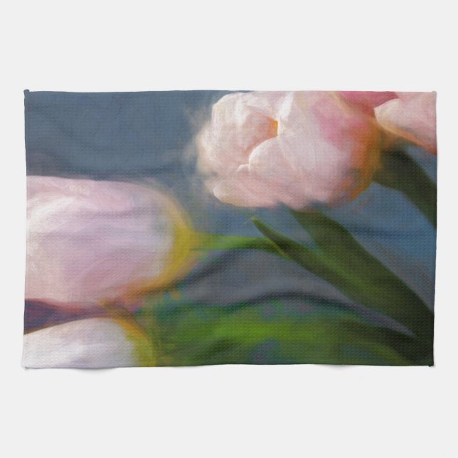 Tuliper 3 kökshandduk (Horisontell)