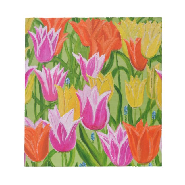 Tuliper Anteckningsblock (Framsida)
