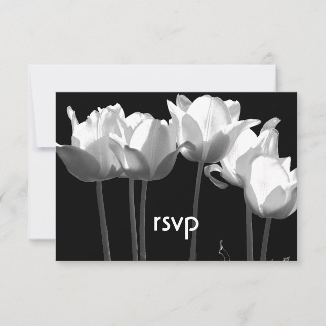 Tuliper, B&W BAT MITZVAH OSA kort (Framsida)