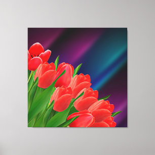 Tuliper Canvastryck