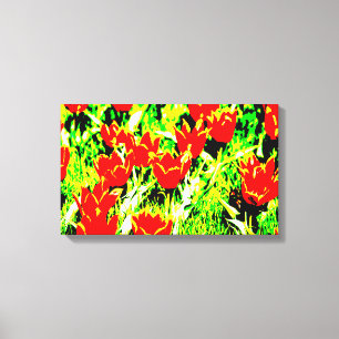 Tuliper Canvastryck
