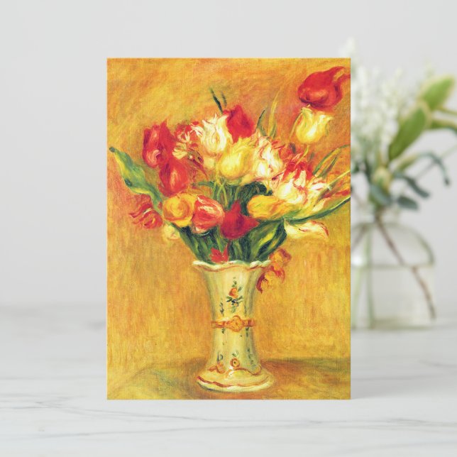 Tuliper från Pierre Renoir, Vintage Impressionism  (Stående Fram)