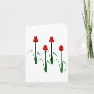 Tuliper Helgkort