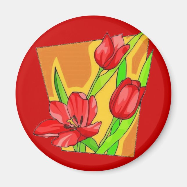 Tuliper Magnet (Framsidan)