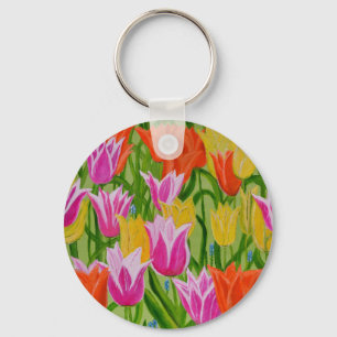 Tuliper Nyckelring