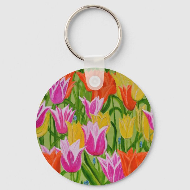Tuliper Nyckelring (Framsida)