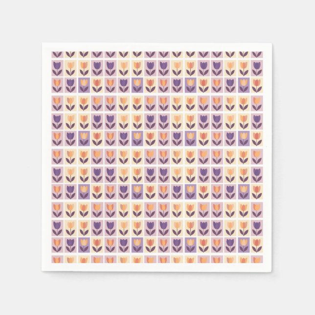 Tuliper Pappersservett (Framsidan)
