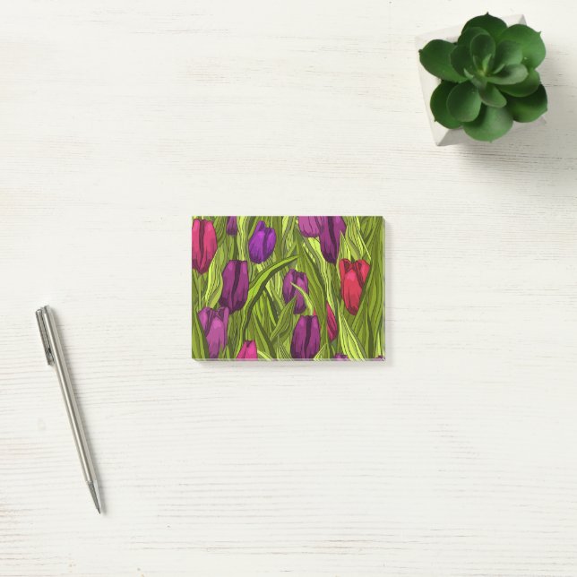 Tuliper Post-it Block (Kontor)