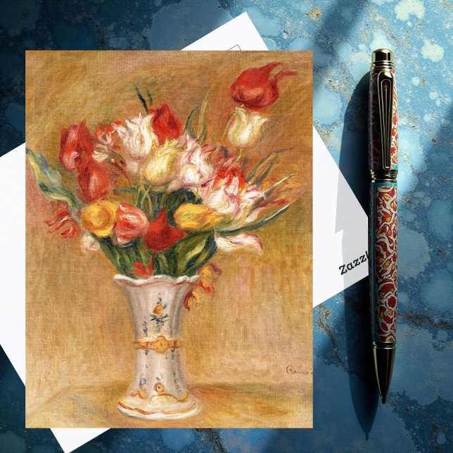 Tuliper, Renoir Vykort (Skapare uppladdad)