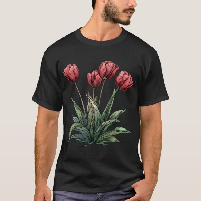 Tuliper T Shirt (Framsida)