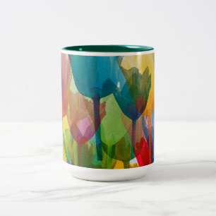Tuliper Två-Tonad Mugg