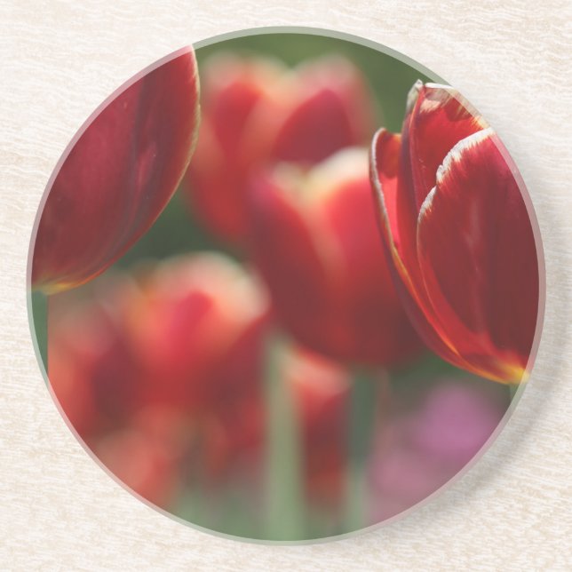 Tuliper Underlägg Sandsten (Framsidan)