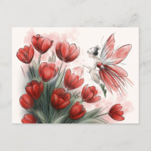 Tulipfan Vykort