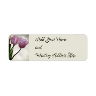 Tulips 3265 returadress etikett