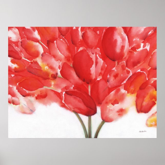 "Tulips are People II" Poster (Framsidan)