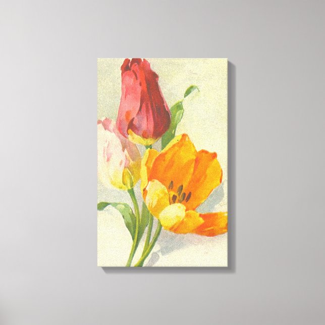 Tulips av Catherine Klein Canvastryck (Framsida)