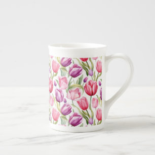 Tulips Bone China Mugg Benporslin Mugg