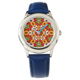 Tulips Bouquet Mönster Armbandsur