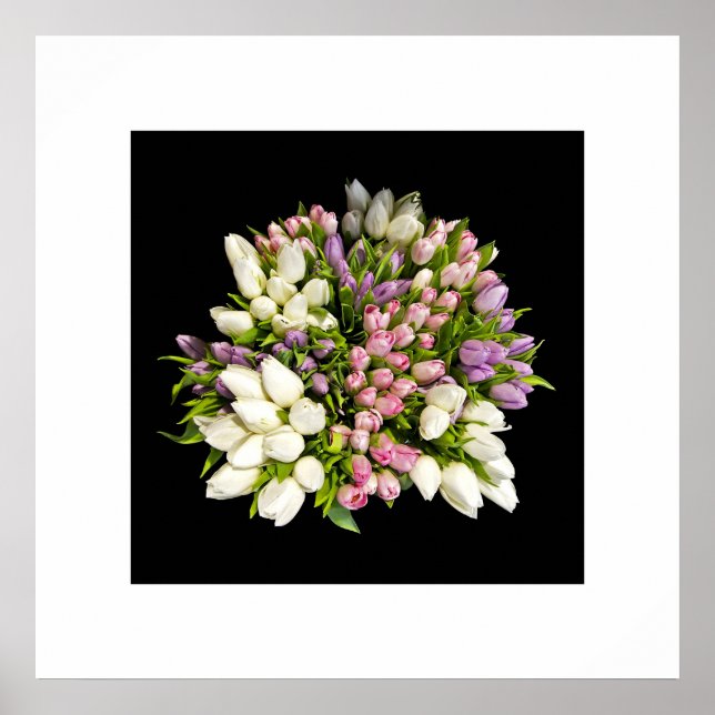 Tulips Bouquet Poster (Framsidan)