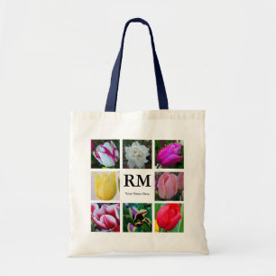 Tulips Collage #1 Tote Bag Tygkasse
