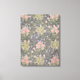 Tulips, Daisy och honeysuckle Canvastryck