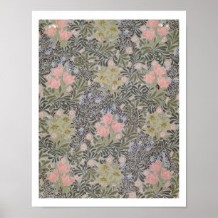 Tulips, Daisy och honeysuckle Poster