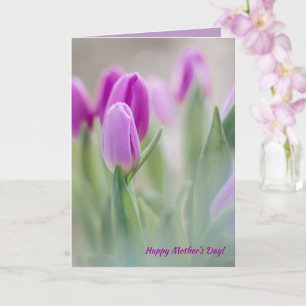Tulips, du är World Quote Mors dag Kort