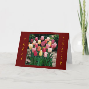 TULIPS FÖR DIG PÅ "PÅSK" HELGKORT