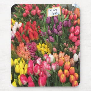 Tulips for Sale NYC Flower stand Farmers Market Musmatta