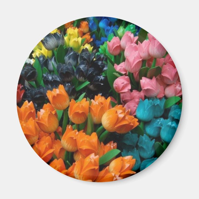 Tulips Galore Magnet (Framsidan)