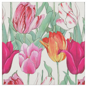 Tulips Garden Tyg