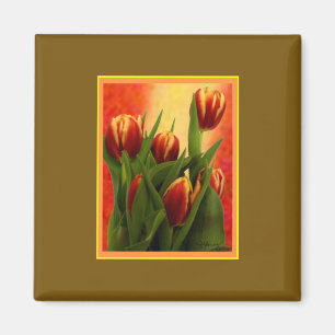 Tulips Gibney MUSEUM Zazzle-gåvor Magnet