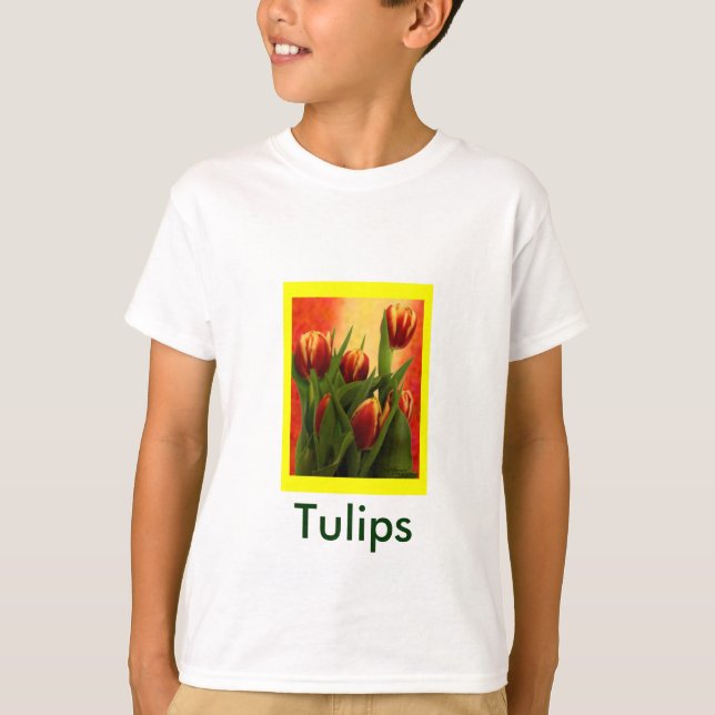 Tulips Gibney MUSEUM Zazzle-gåvor Tee (Framsida)