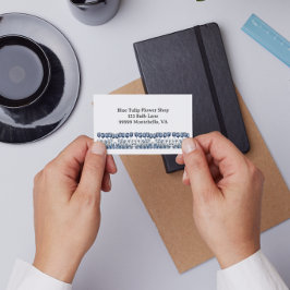 Tulips i Delft Blue Visitkort