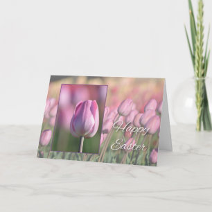 Tulips-kort glad påsk helgkort