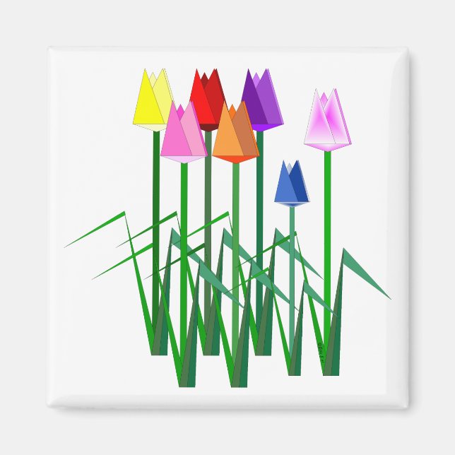Tulips Magnet (Framsidan)