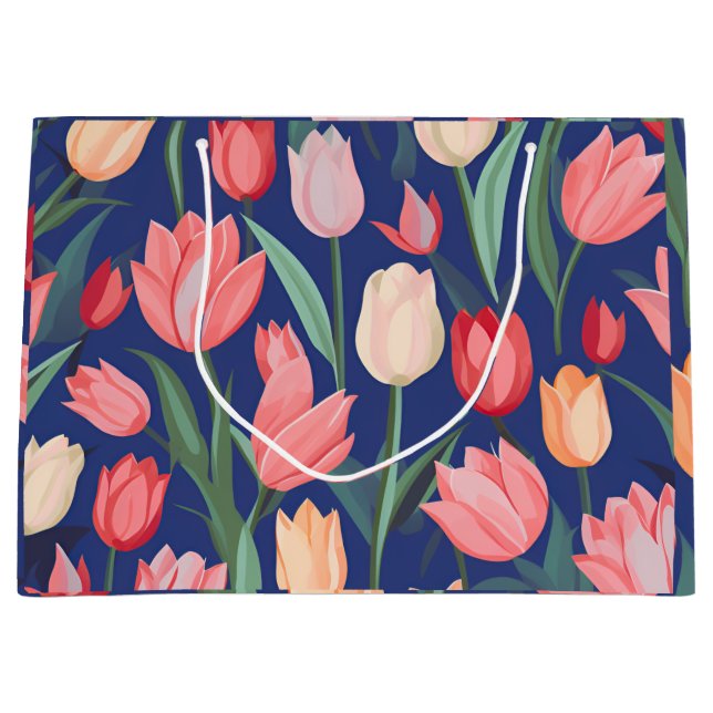 Tulips mönster. (Framsidan)