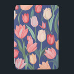 Tulips mönster. iPad mini skydd<br><div class="desc">Jag har skapat tulpanfestival</div>