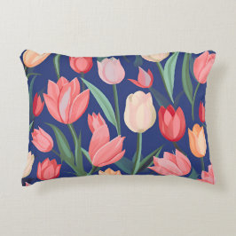 Tulips mönster. prydnadskudde