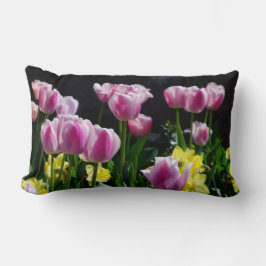 Tulips och dimil lumbarkudde