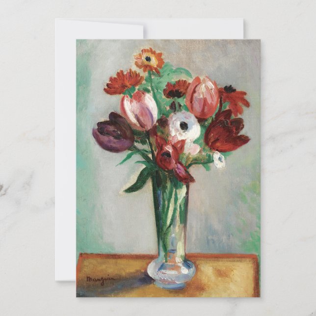 Tulips och Ranunculus | Henri Manguin (Framsida)